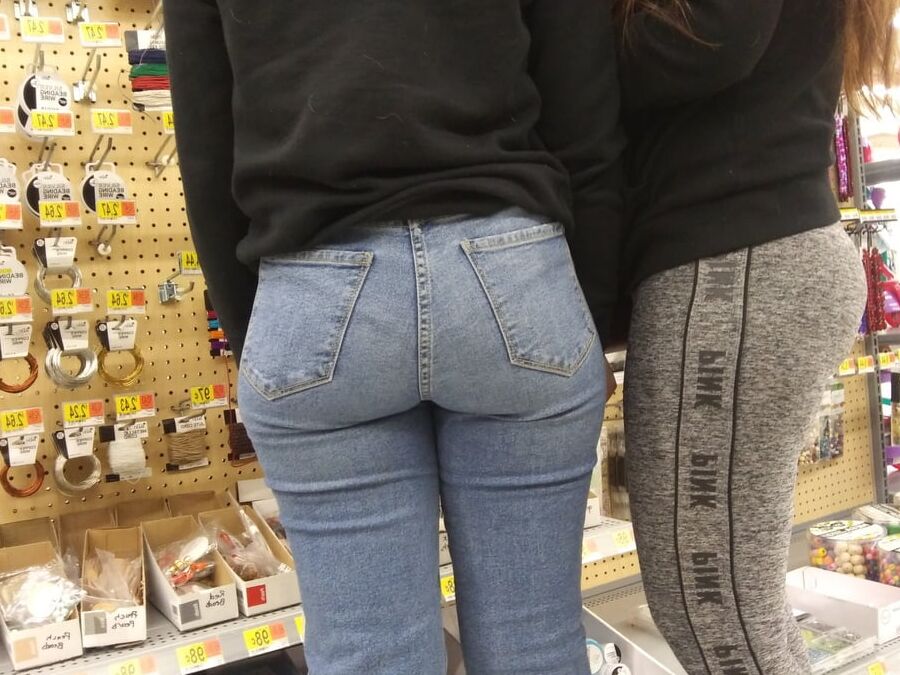 Milf ass booty jeans