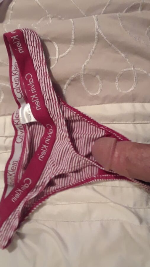 Wifes panties thong sexy want a pair