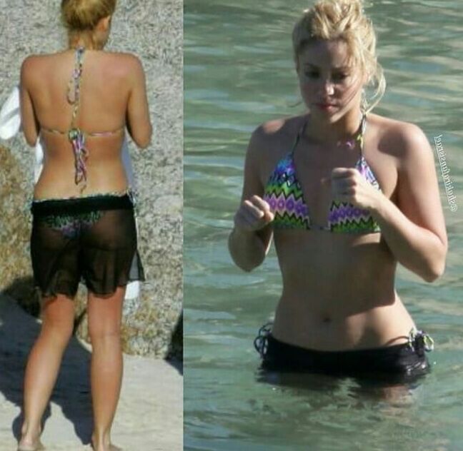 Shakira&;s Ass in a Thong..
