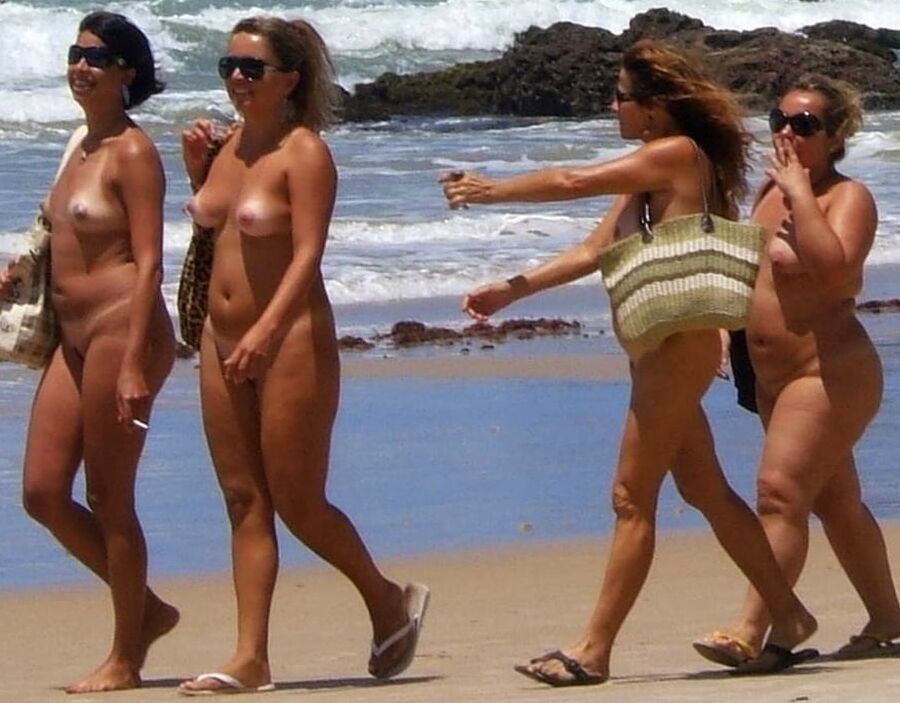 Top Hairy Milfs Naked on the Fkk Beach in Brazil