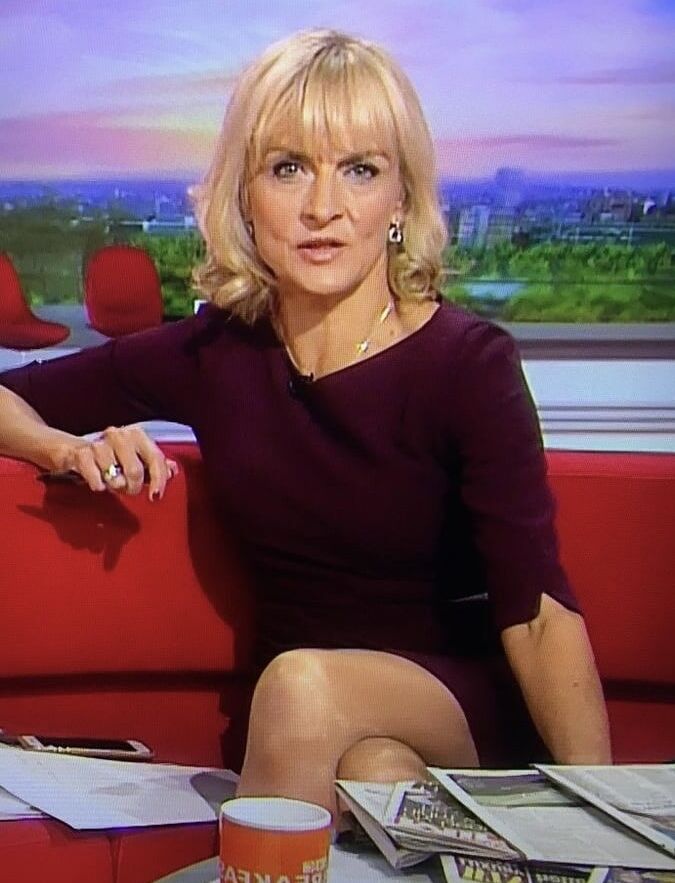 Stroking Nice And Hard For MILF Louise Minchin mmm Fuck