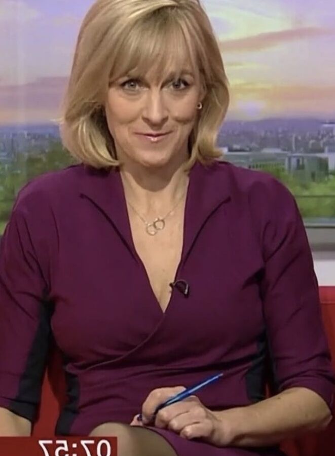 Stroking Nice And Hard For MILF Louise Minchin mmm Fuck