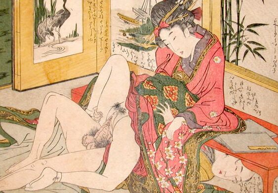 erotic japanese ukiyoe syunga