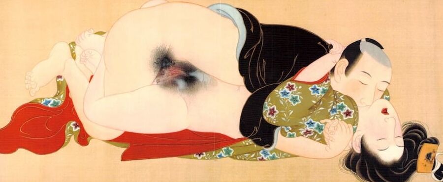 erotic japanese ukiyoe syunga