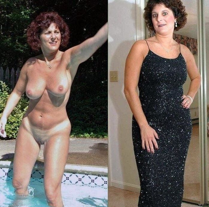 Hot MILFS Dressed&amp;Undressed - Before&amp;After