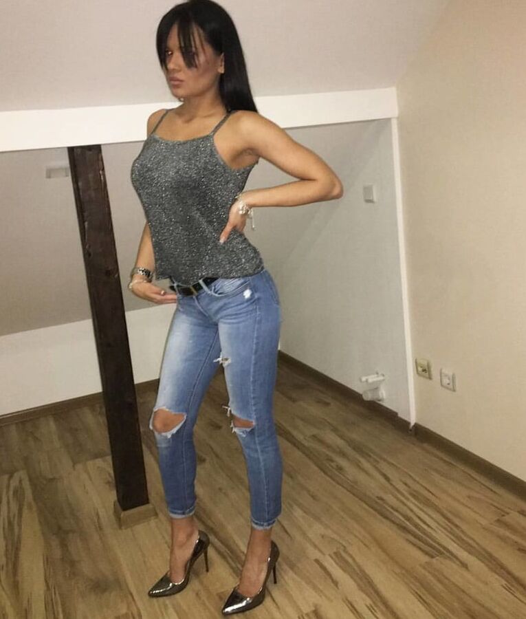 Serbian hot skinny whore girl beautiful ass Nevena Nena Nis