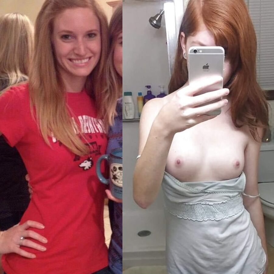 Sexy slim redhead MILF wife Megan for you to enjoy