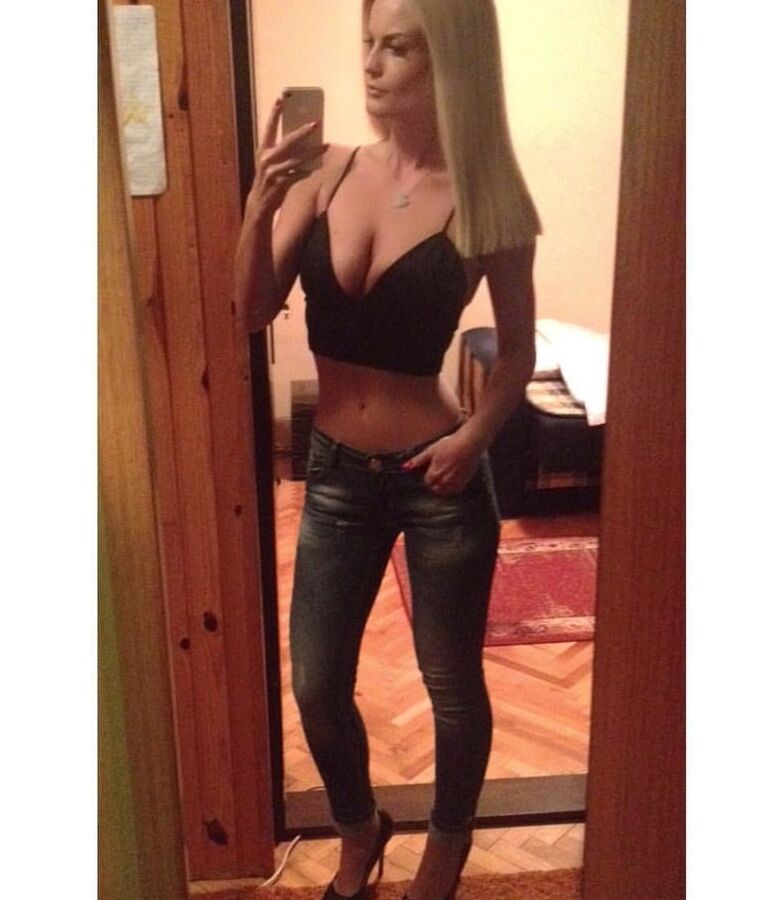 Serbian hot skinny whore blonde milf mom big tits Mila M.