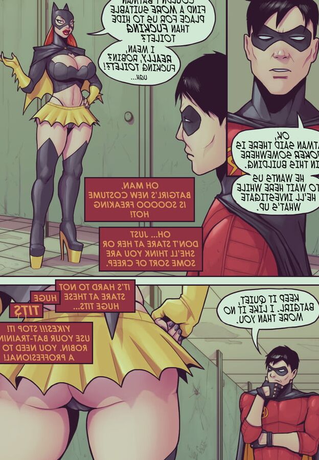 Ruined Gotham : Batgirl Loves Robin by DevilHS