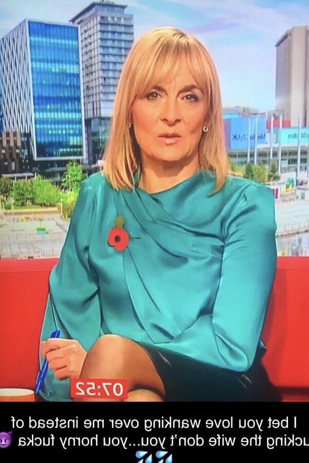 Louise Minchin Sexy MILF Loves Watching Us Wank Over Her