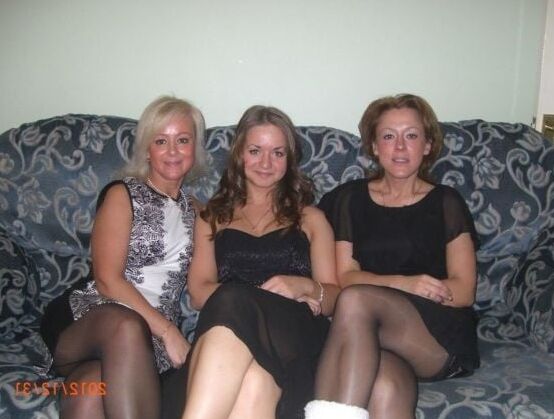 Mix Beautiful ladies young and old with Panyyhose IV