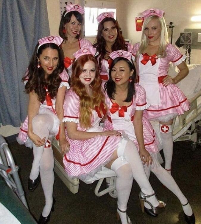Nurses v Maids - which one gets your cum?