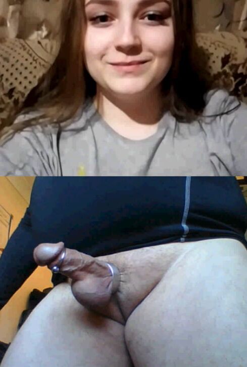 Cock and Glands ring on Webcam