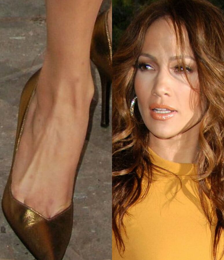 Jennifer Lopez sexy legs feet and highheels