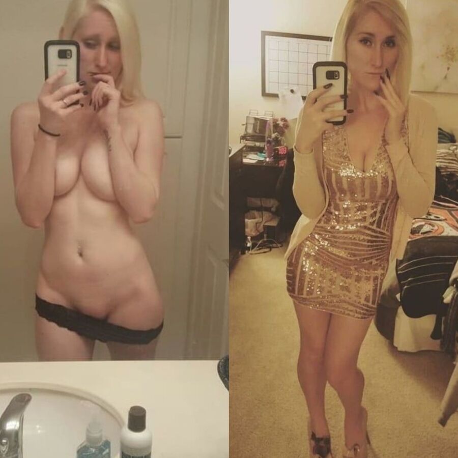 Blonde whore Britney Badger webslut exposed
