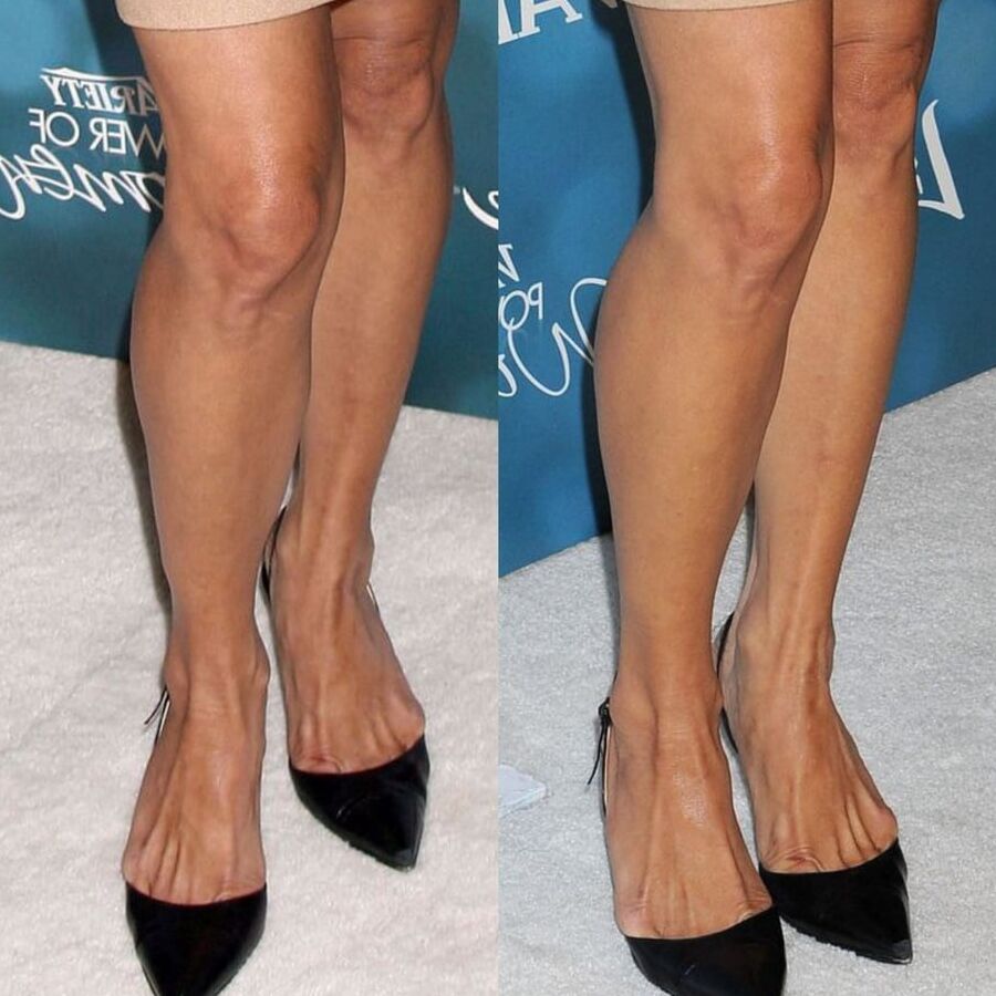 Maria Bello&;s Sexy Legs feet and high heel