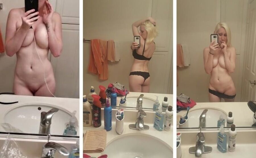 Blonde whore Britney Badger webslut exposed