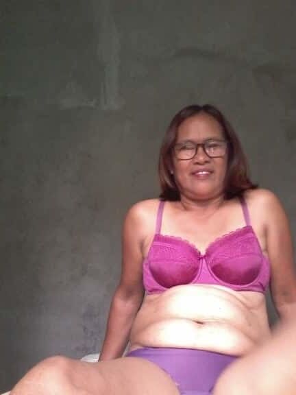Elly A. Catalan Jacinto showing her underwear collections