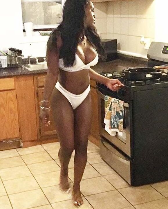 Ebony, A dream in kitchen