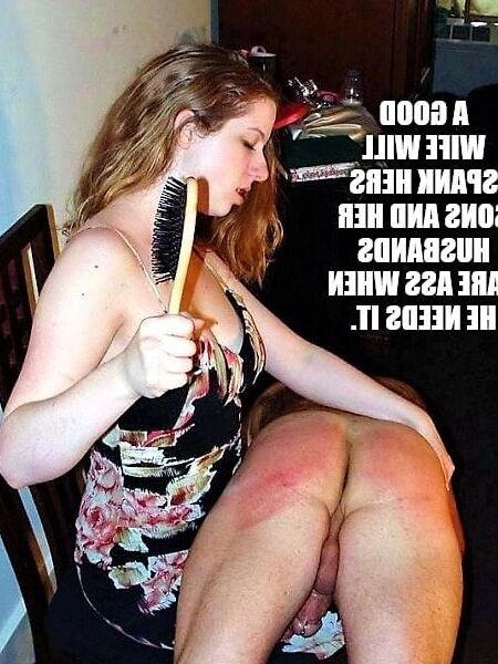 Female spanking Male