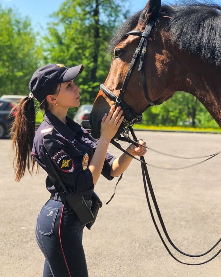 Mounted Police Girls