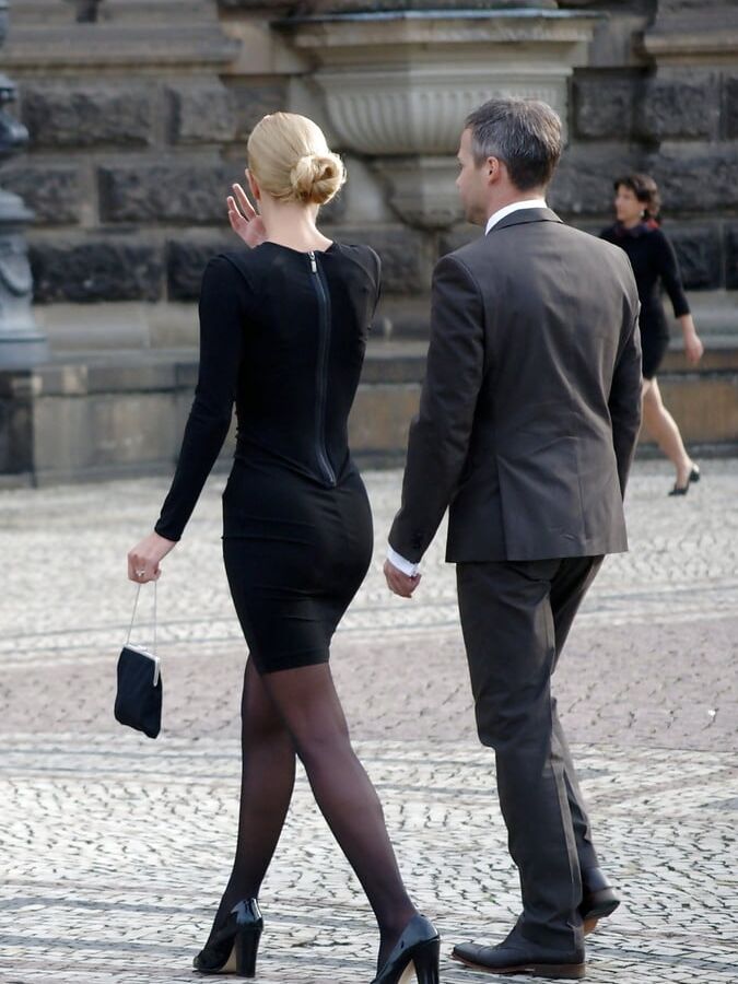 pantyhose in the streets