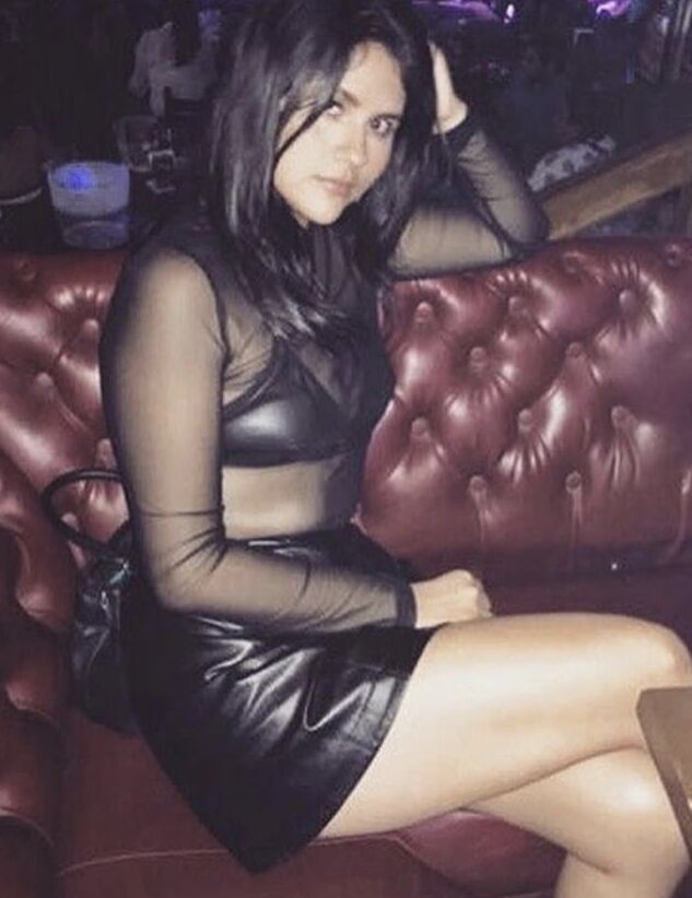Leather skirts begging to be covered with cum