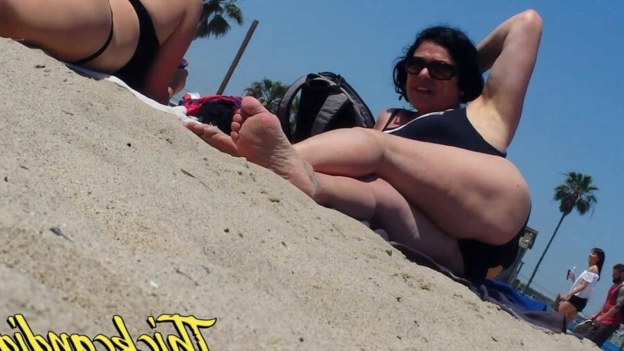 Mature Mom with Booty and Feet