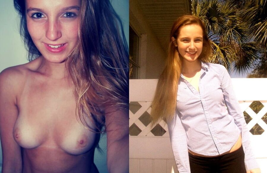 Before and After - Girls With Small and Perky Tits