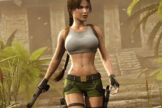 Video game Vixens vol - Lara Croft (classic version)