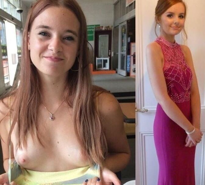 Before and After - Girls With Small and Perky Tits