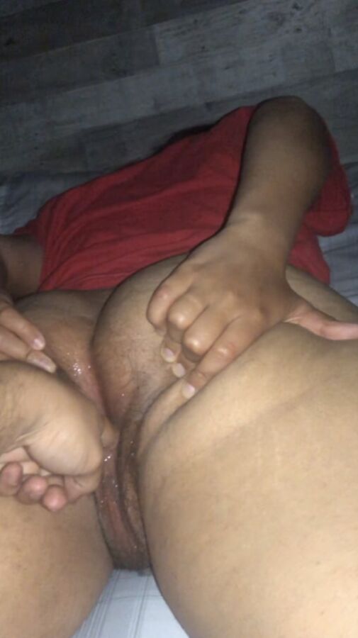 Indian wife loves getting her ass fingered