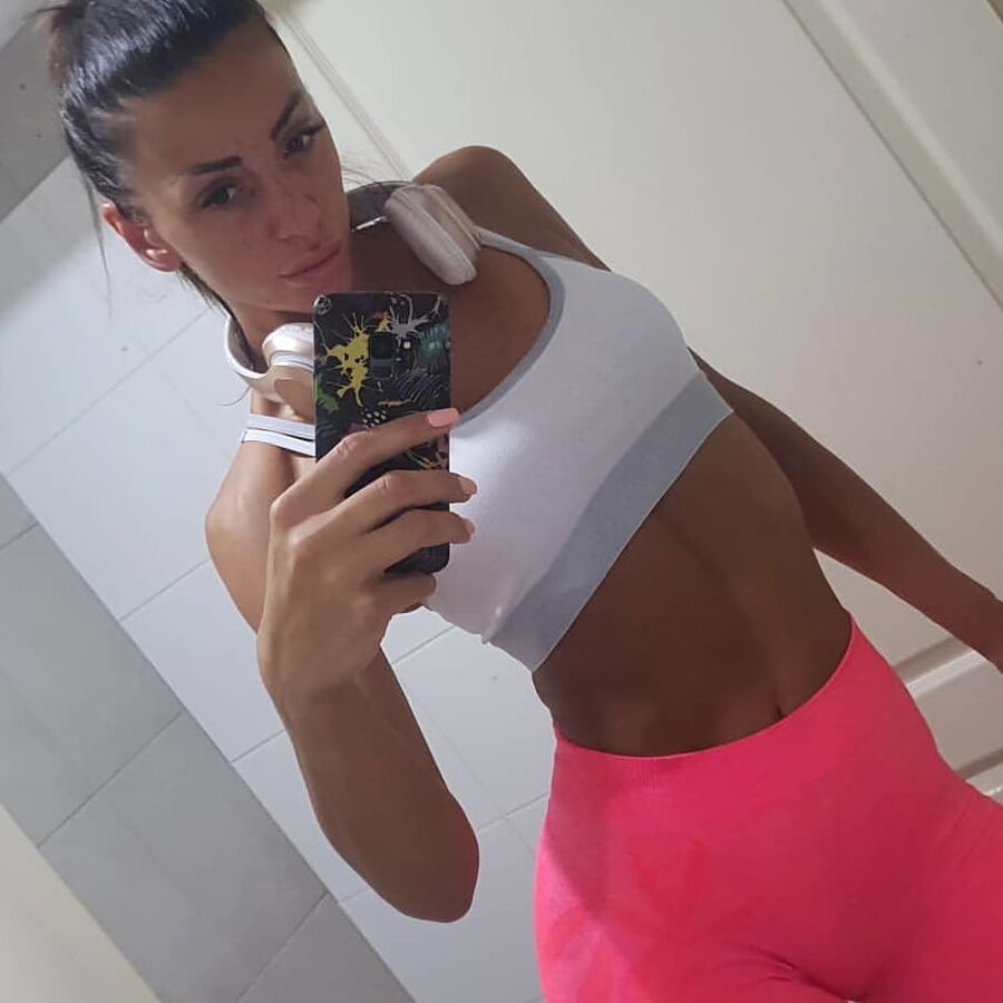 Serbian hot skinny whore girl beautiful ass Jelena Jeknic