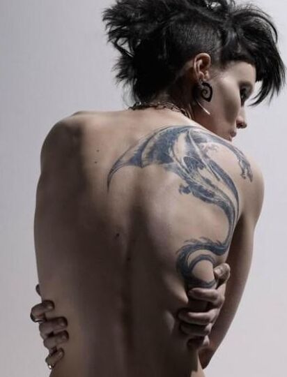 Rooney Mara dragon tattoo lady