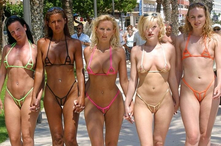 Sensational women in bikini