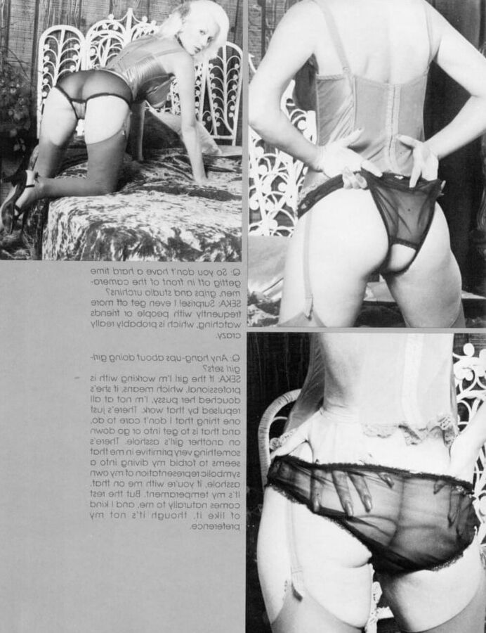 Vintage Crotchless Panties