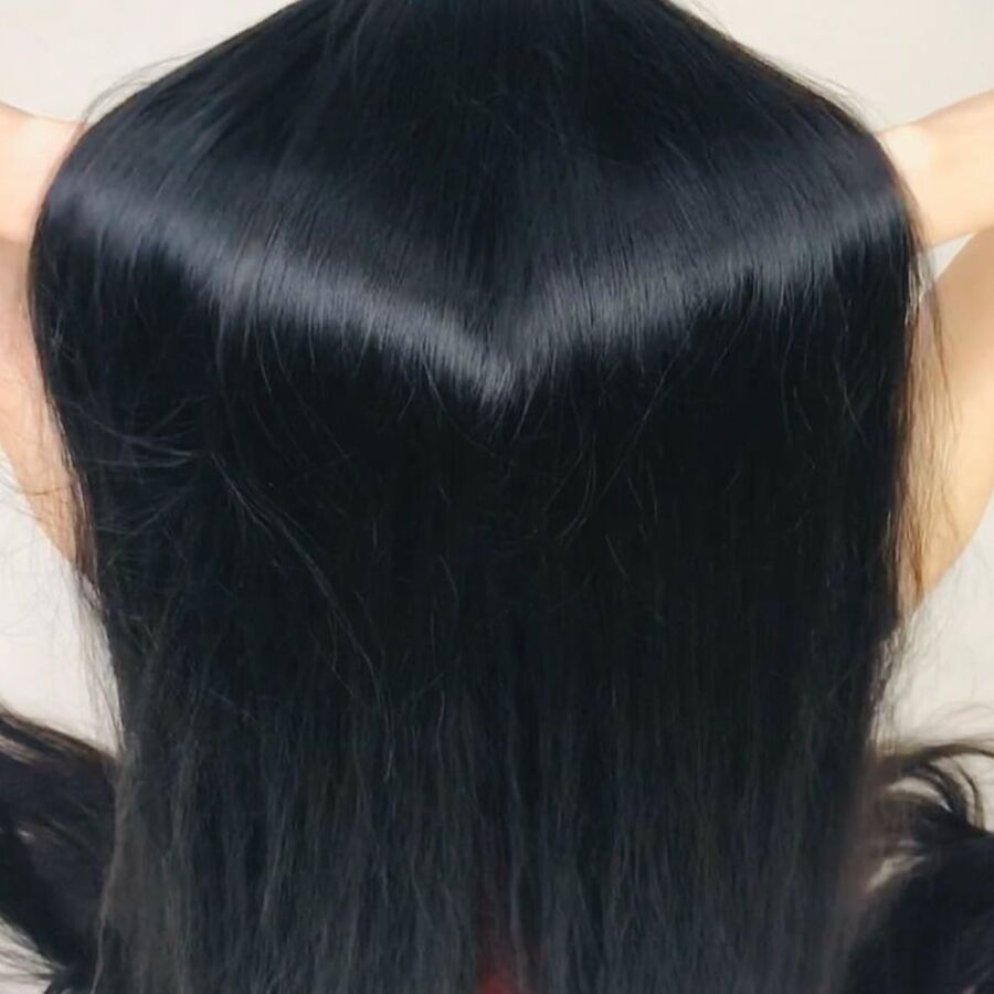 Asian Very Long Hair Girl