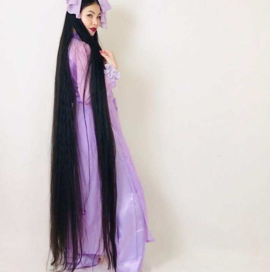 Asian Very Long Hair Girl