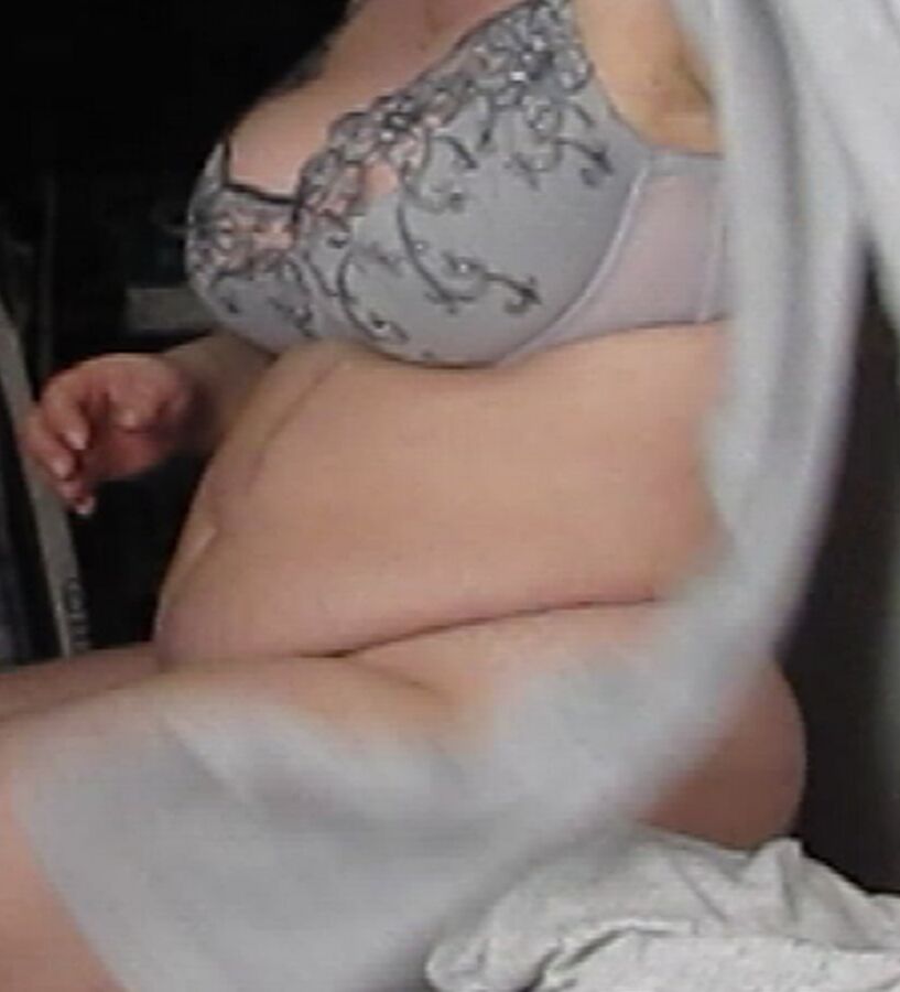 wife tits in bra