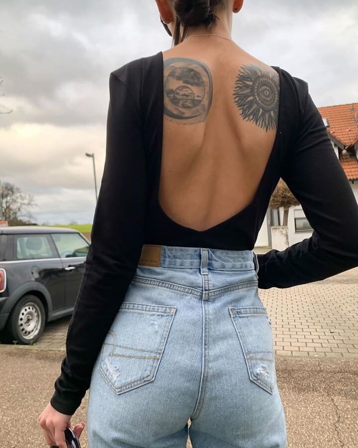 Backless Dress Tattoos