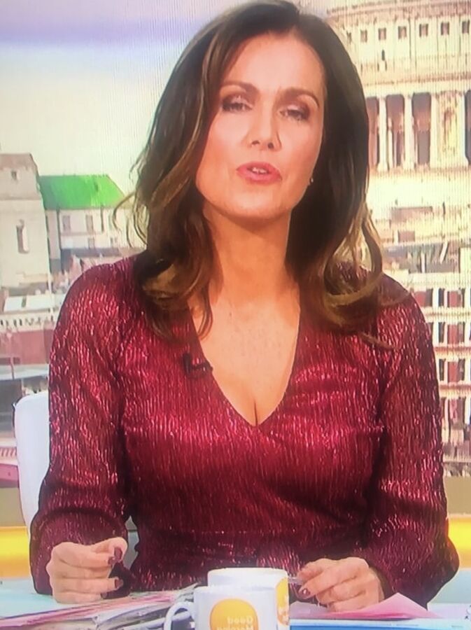 Susanna Reid Cock Teasing Us All Showing Off Her Cleavage