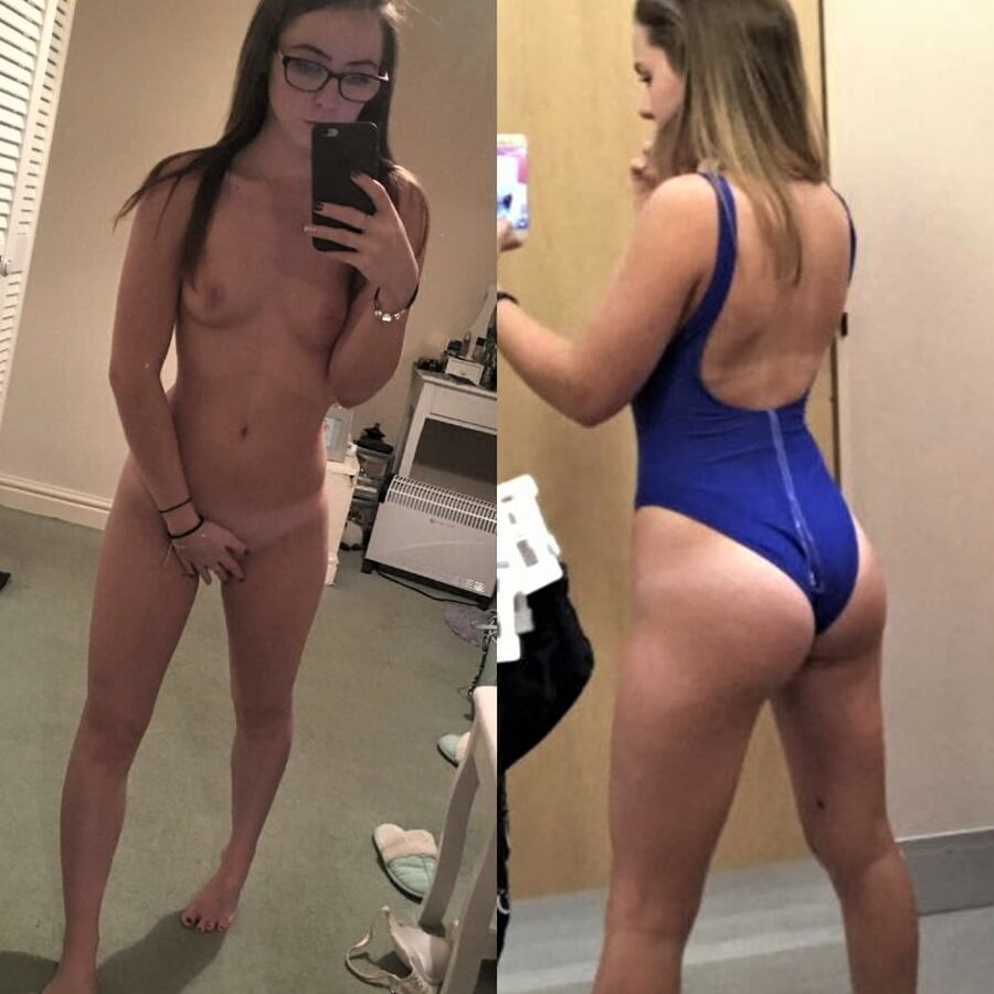 With and without clothing