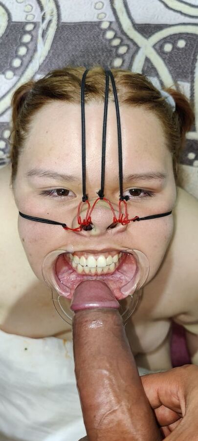 Face bondage Nose hook