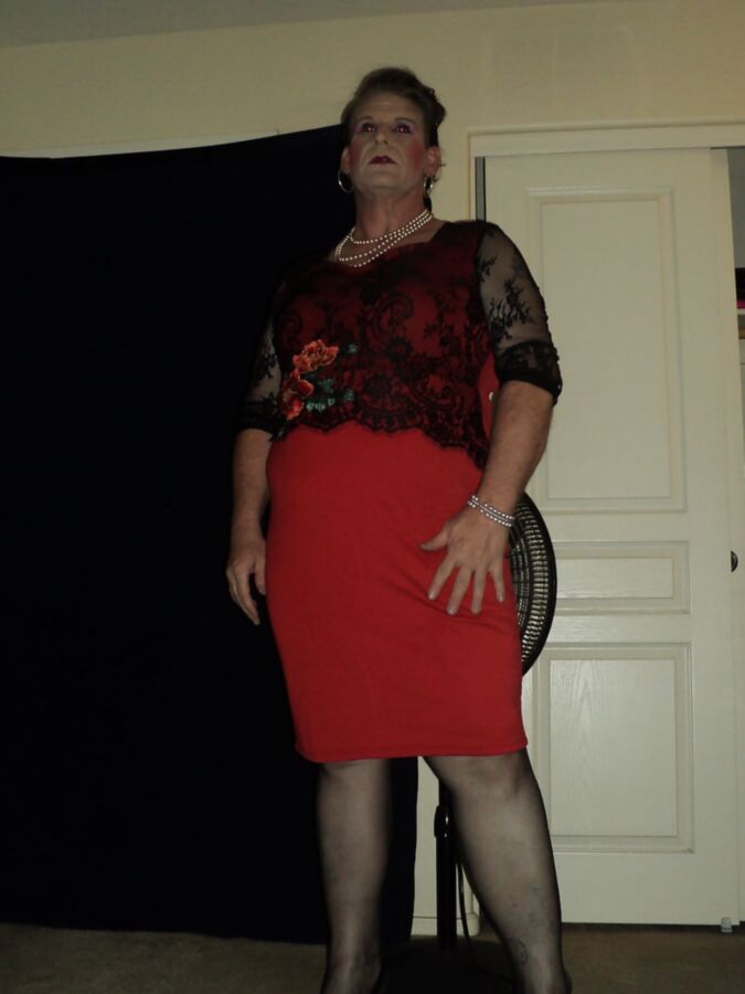 new dress and other outfits and wedge heels and cage heels