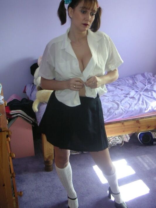 Demi Dean as schoolgirl