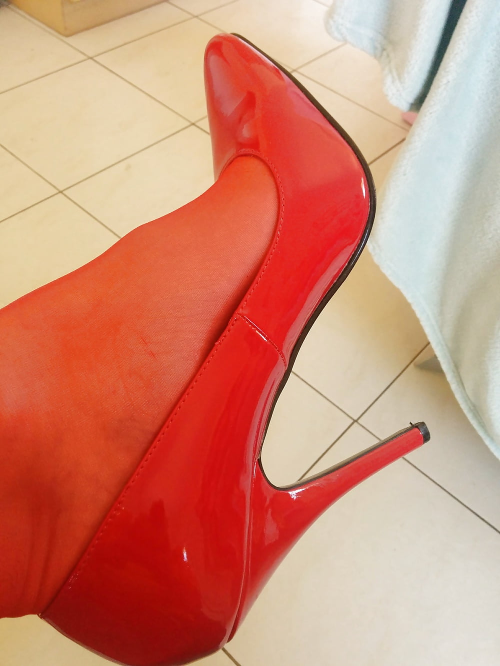 New heels: Red &; Pump Shoe. Like?