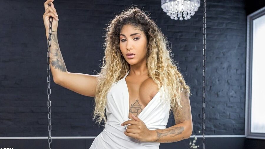 Big Tits Latina Venus Afrodita BBC Interracial Anal Fuck