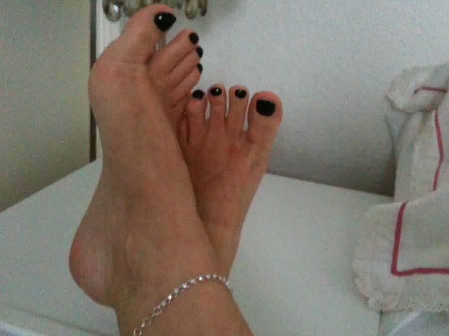more of my feet please comment