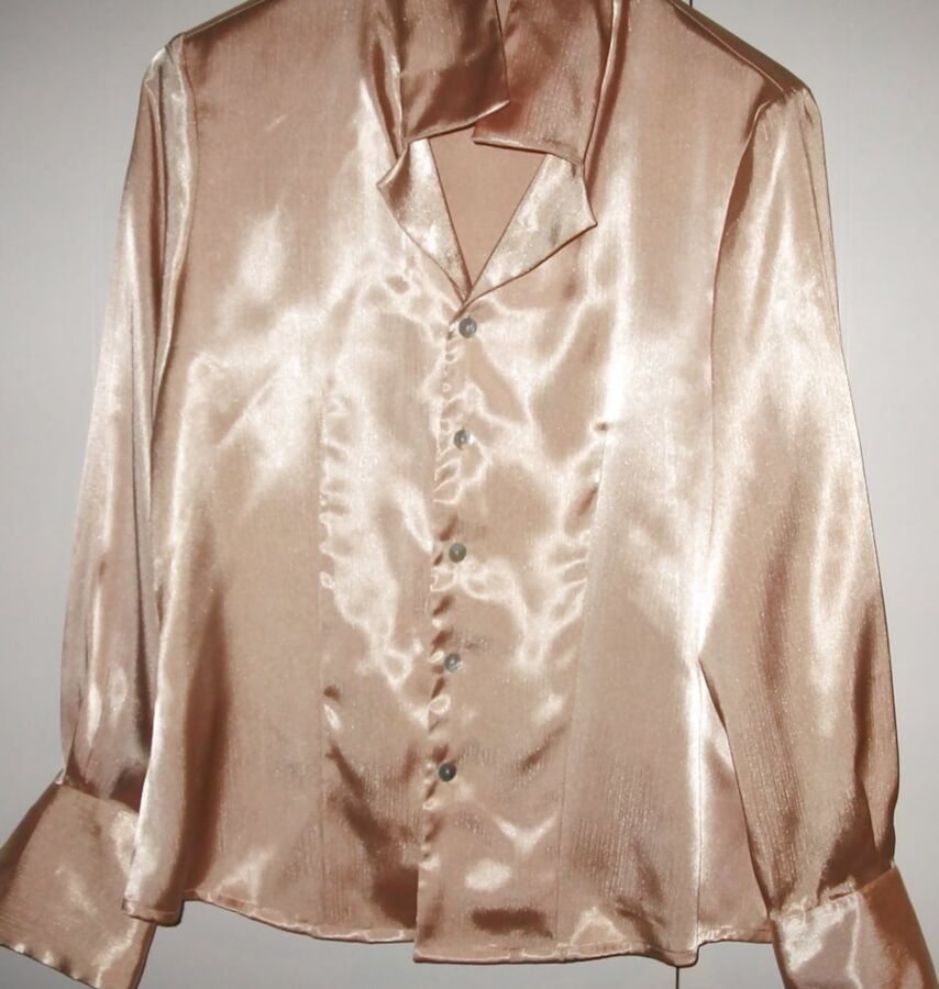 Silk and satin blouses