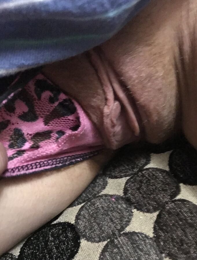 Sexy Panties Open Pink Pussy American Milf